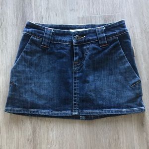 Sergio Valente Denim Mini Skirt Sz XS